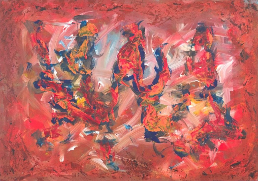 Andrew Ems Watson Art, Colourworks, Beneath